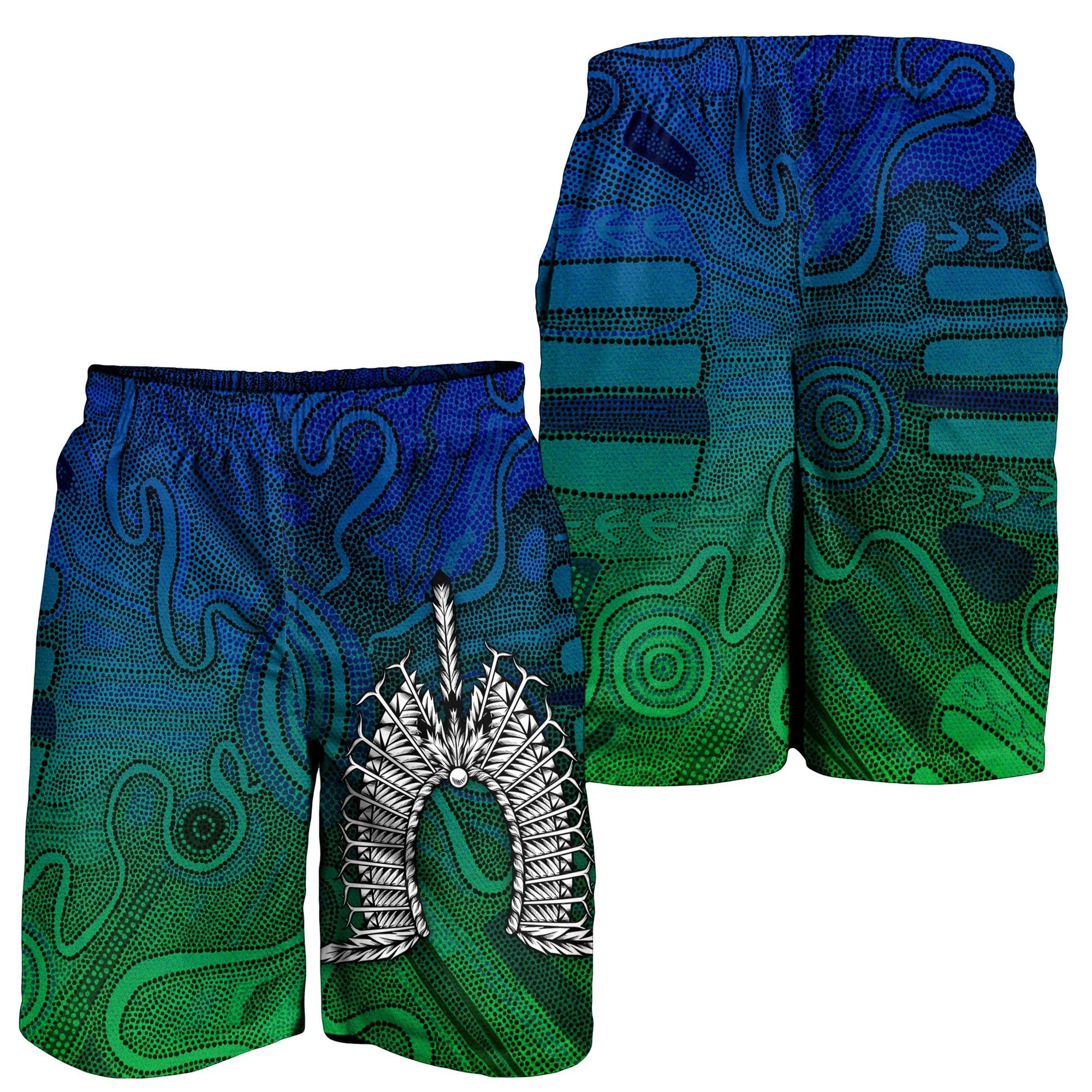 torres-strait-islander-mens-shorts-dhari-mask