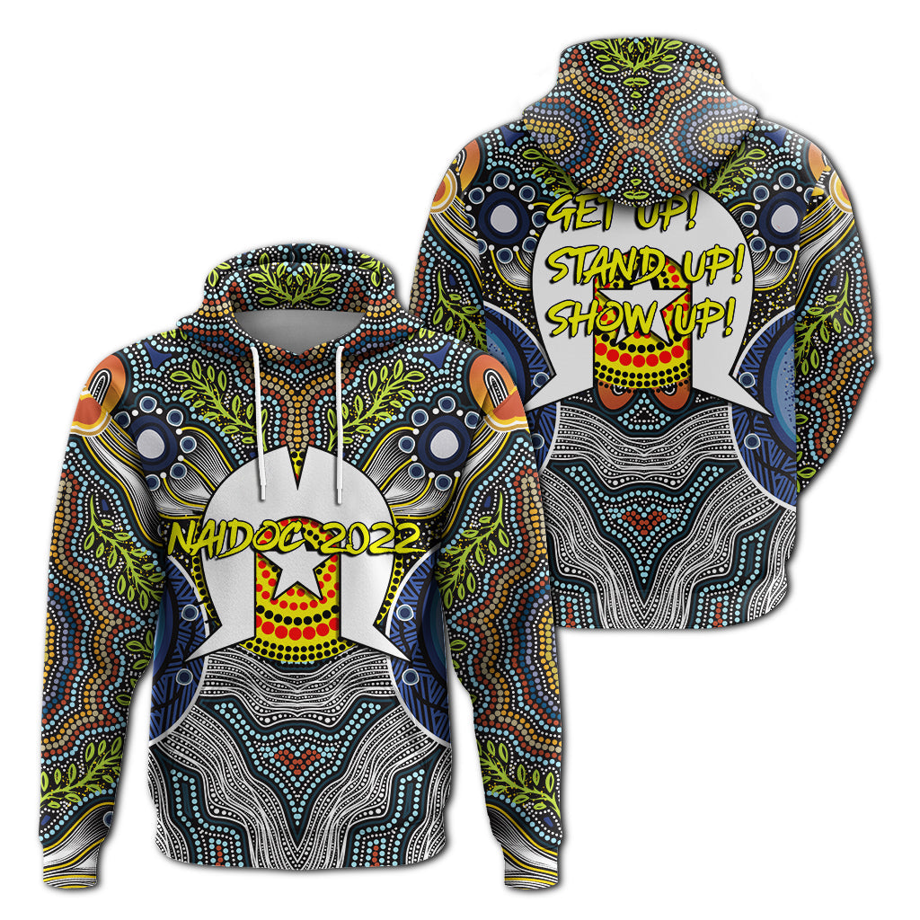 naidoc-week-2022-get-up-stand-up-show-up-aboriginal-dot-art-hoodie