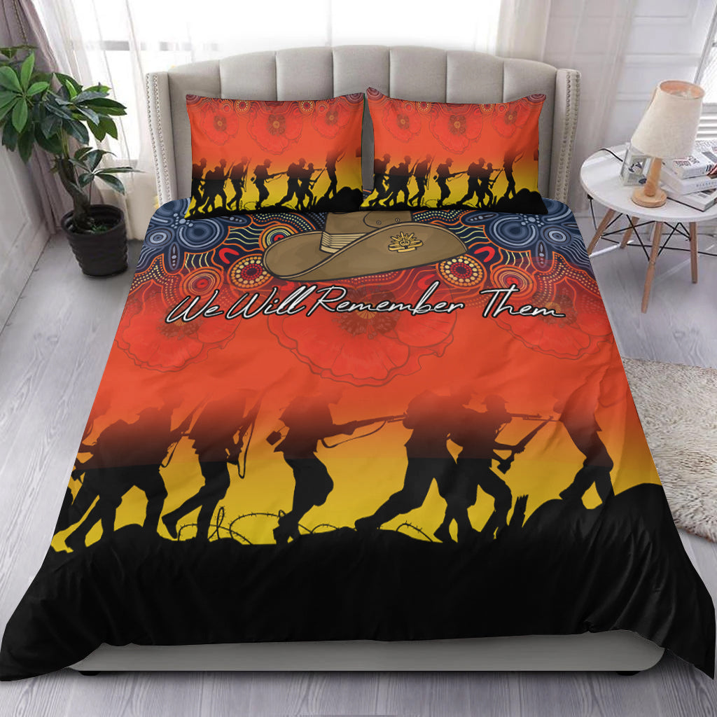 anzac-day-bedding-set-aboriginal-dot-painting-art