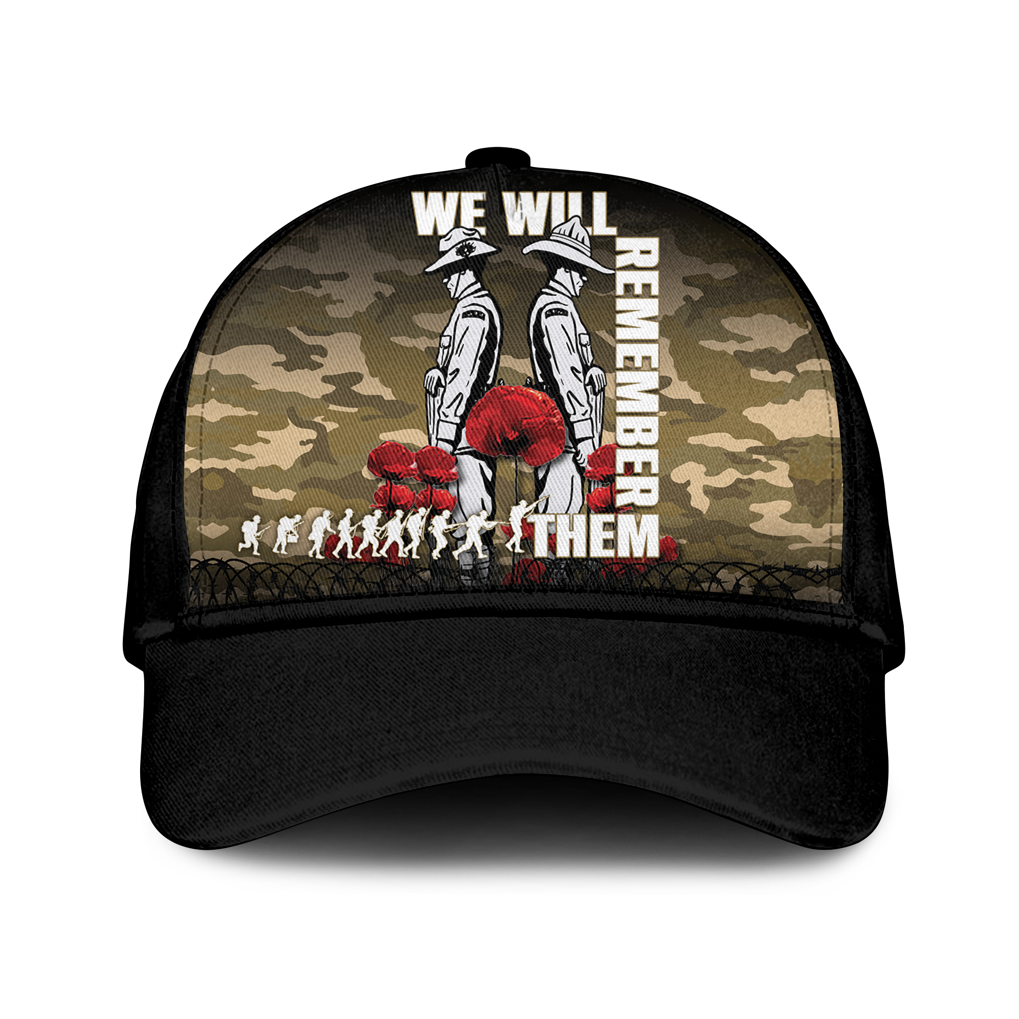 australia-anzac-2022-caps-camouflage-with-poppy