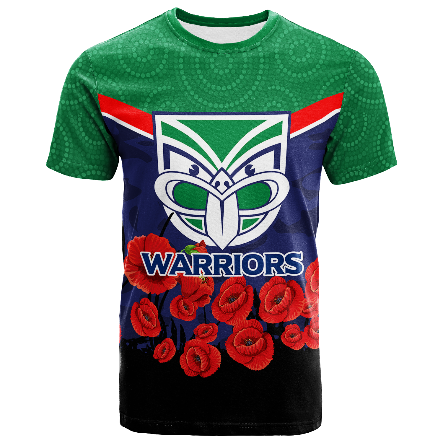 custom-personalised-new-zealand-warriors-anzac-day-indigenous-art-t-shirt