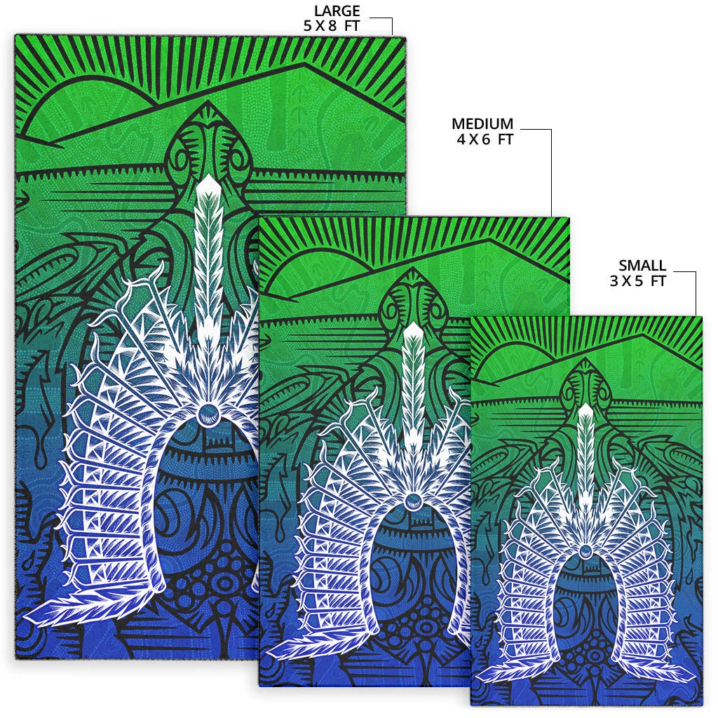 torres-strait-islanders-area-rug-turtle-and-dhari-mask
