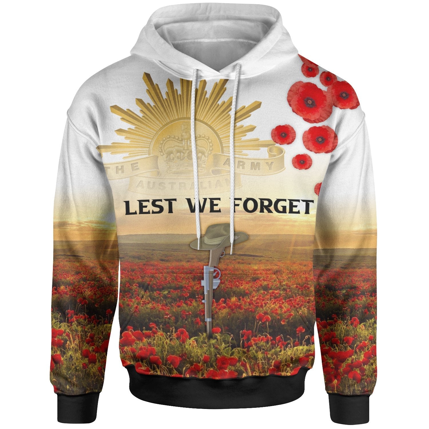 [Custom] Anzac Day 2021 Hoodie - We Will Remember Them