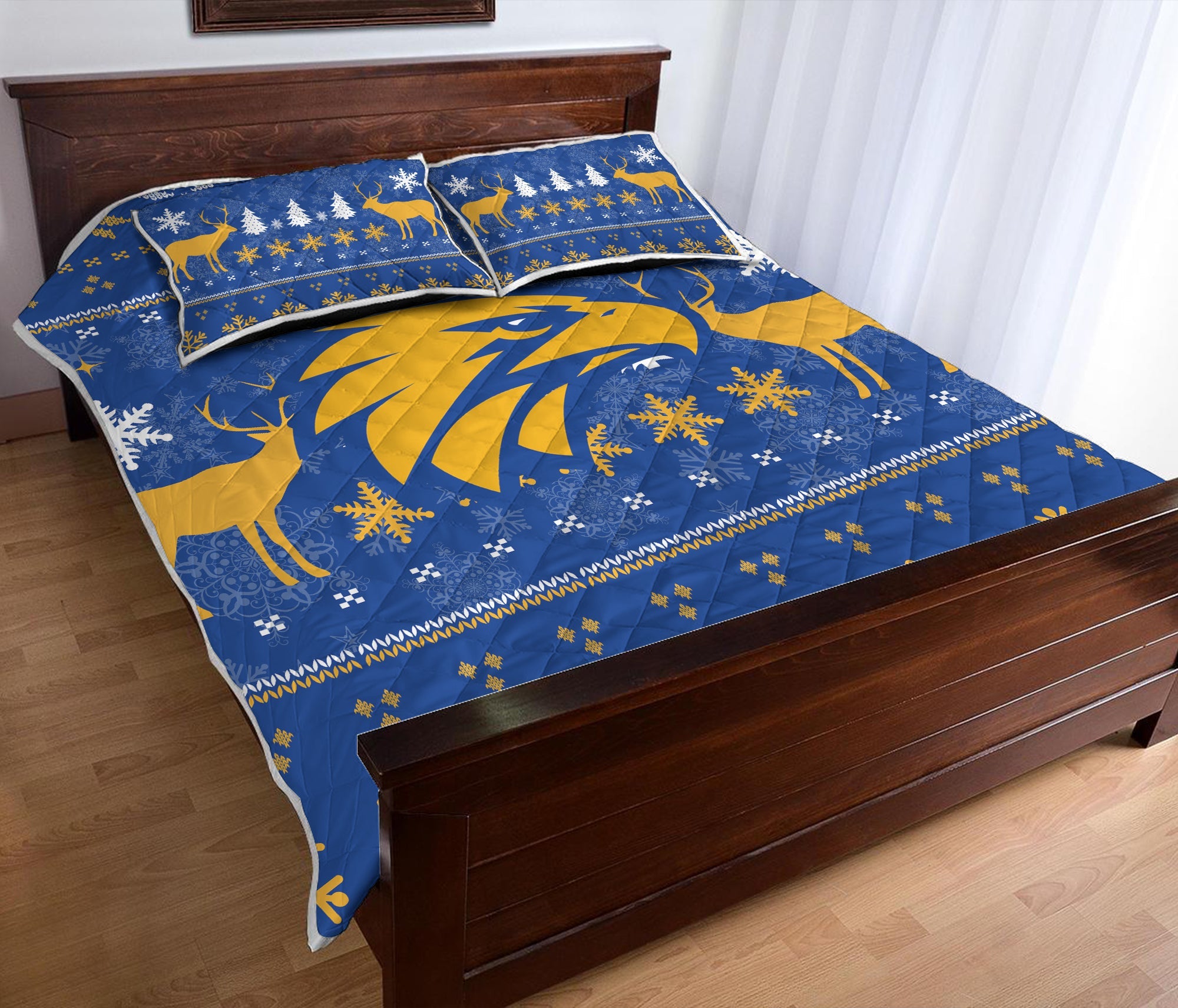 west-coast-eagles-club-quilt-bed-set-christmas-ugly-style