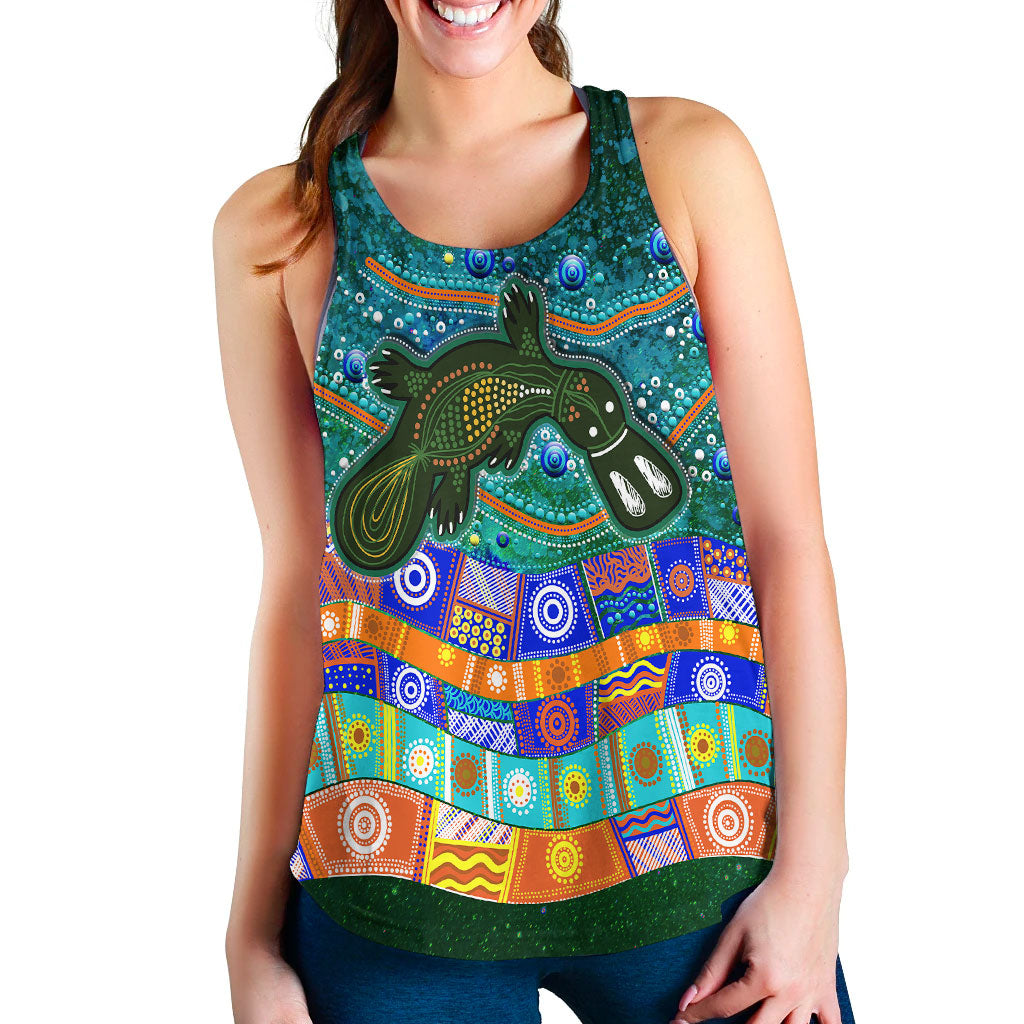 aboriginal-platypus-painting-women-tank-top