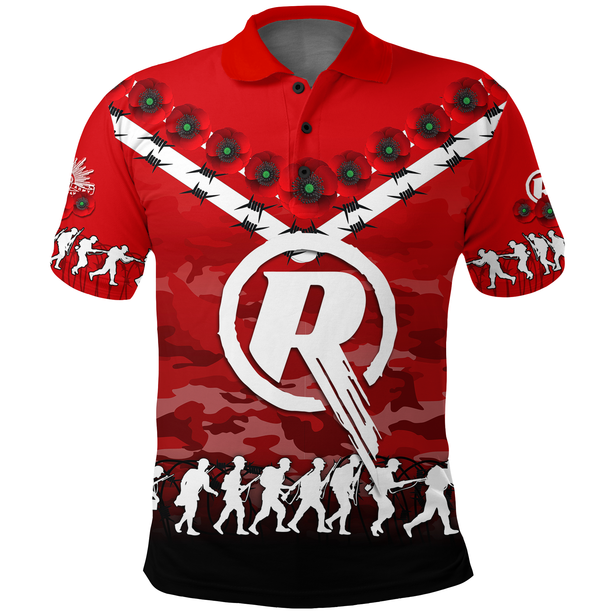 melbourne-renegades-anzac-2022-polo-shirt-camouflage-with-poppy