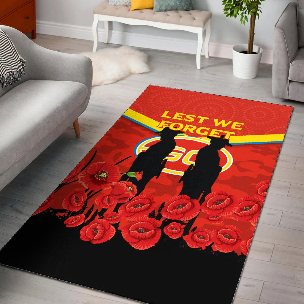 gold-coast-suns-anzac-day-area-rug-indigenous-art