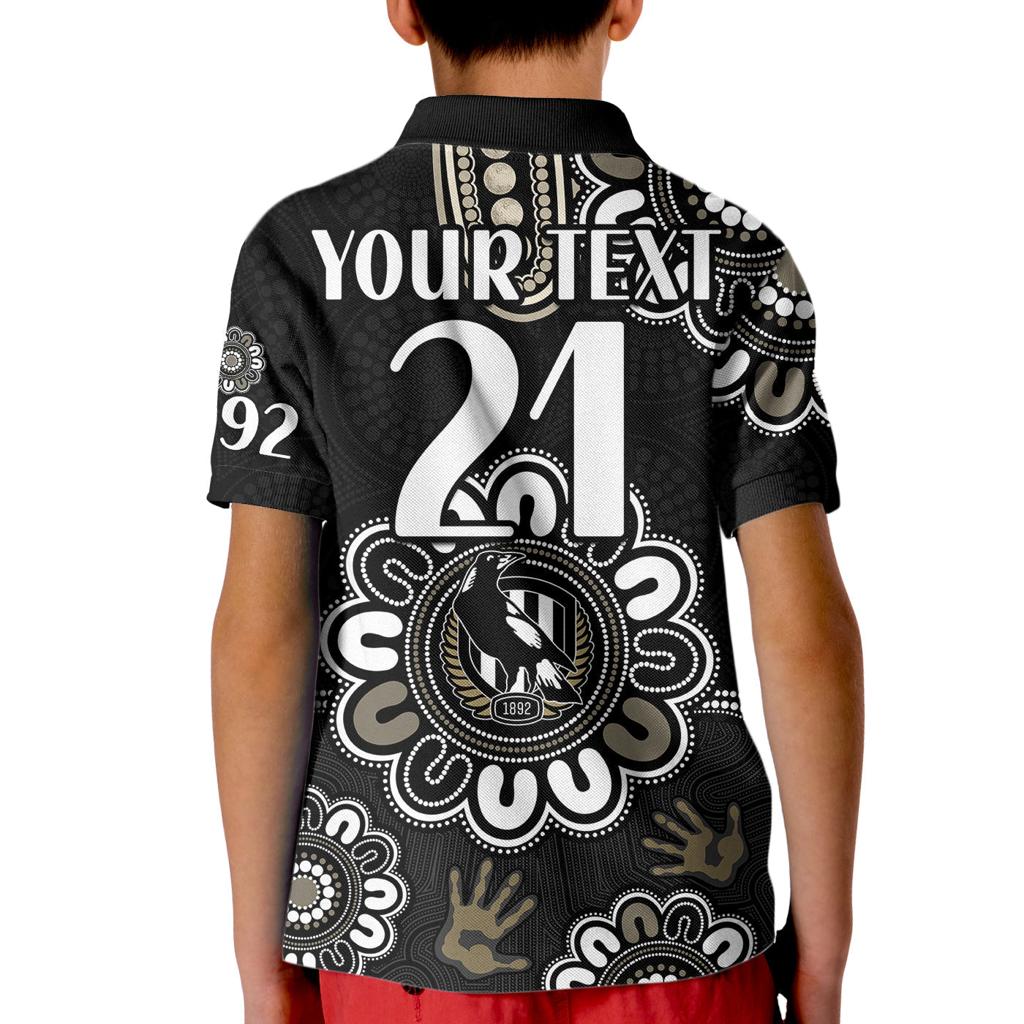 custom-personalised-afl-collingwood-magpies-football-magpies-1892-kid-polo-shirt