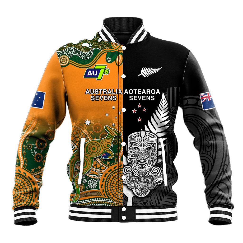 cusotm-personalised-aussie-and-aotearoa-rugby-7s-kangaroos-mix-tiki-fern-baseball-jacket