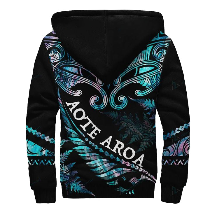 custom-personalised-aotearoa-sherpa-hoodie-maori-fern-paua-shell