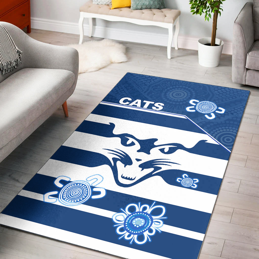 cats-football-area-rug-geelong-indigenous