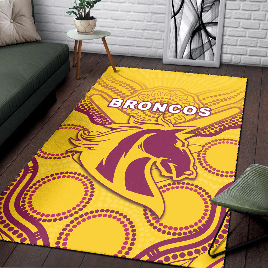 broncos-indigenous-area-rug-gold