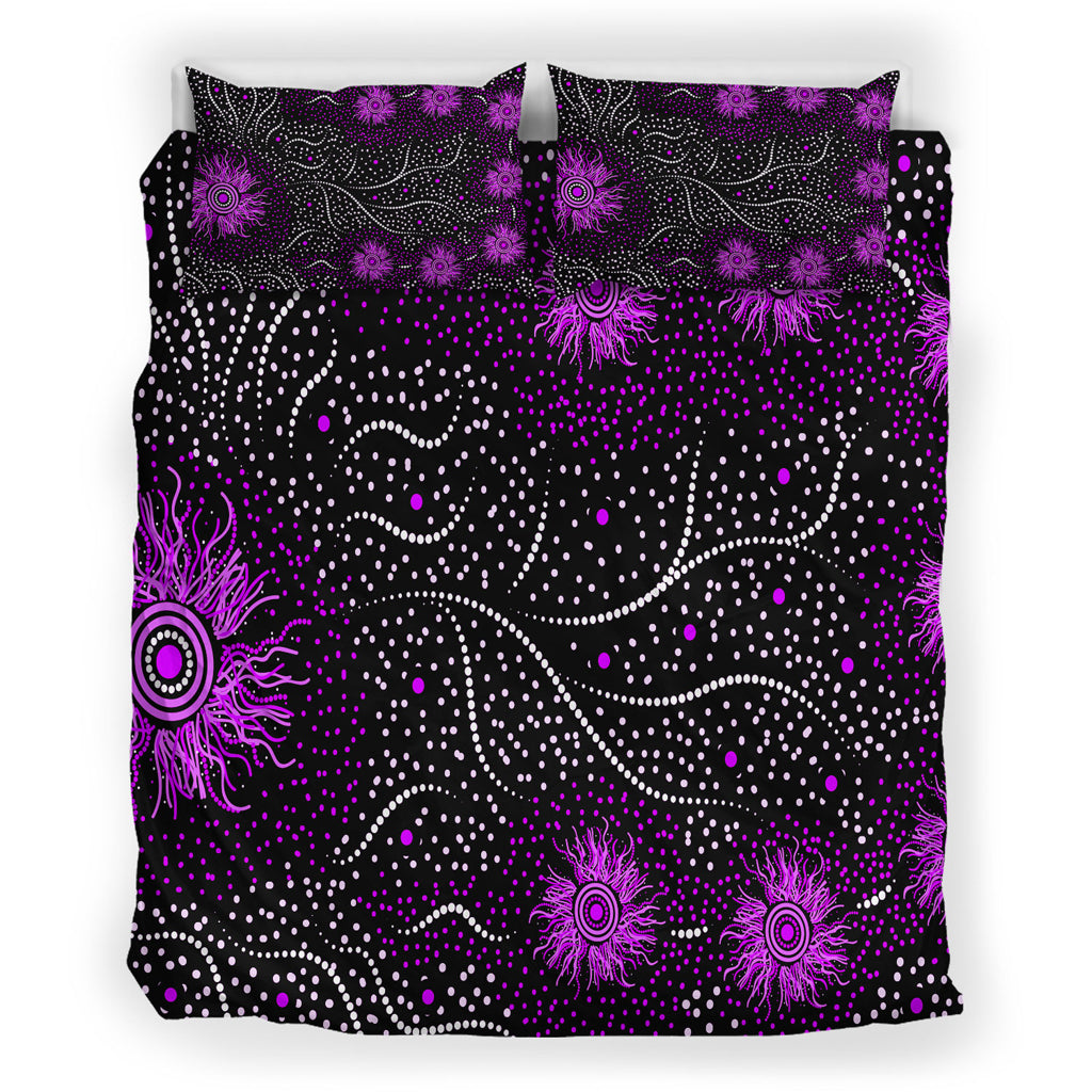 australia-indigenous-bedding-set-aboriginal-inspired-dot-painting-dreaming-art