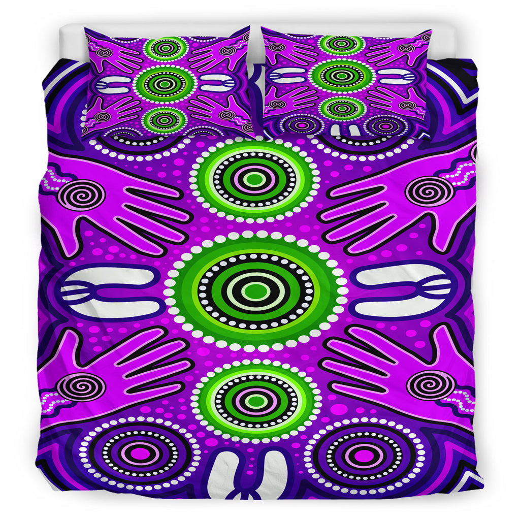 australia-indigenous-bedding-set-aboriginal-inspired-meeting-and-unity-concept