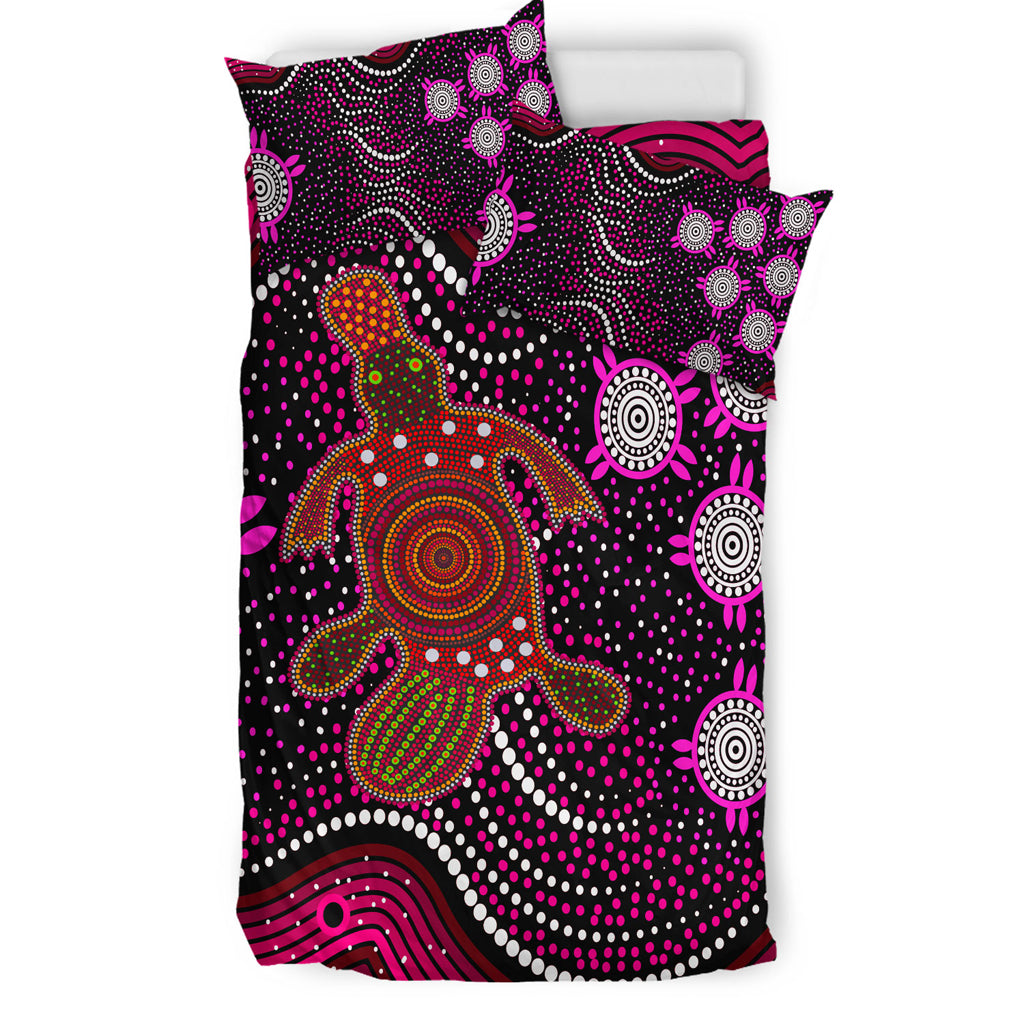 australia-indigenous-bedding-set-aboriginal-inspired-plapytus-dreaming