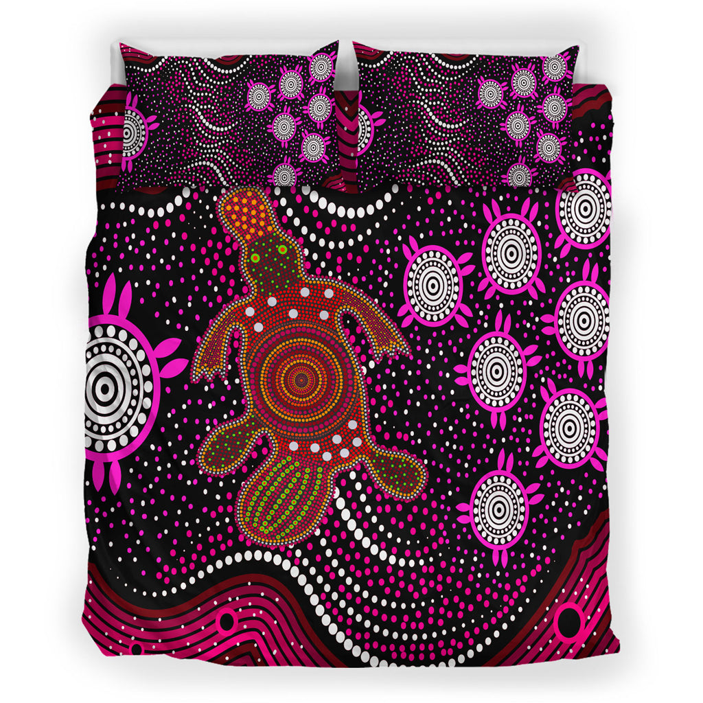 australia-indigenous-bedding-set-aboriginal-inspired-plapytus-dreaming