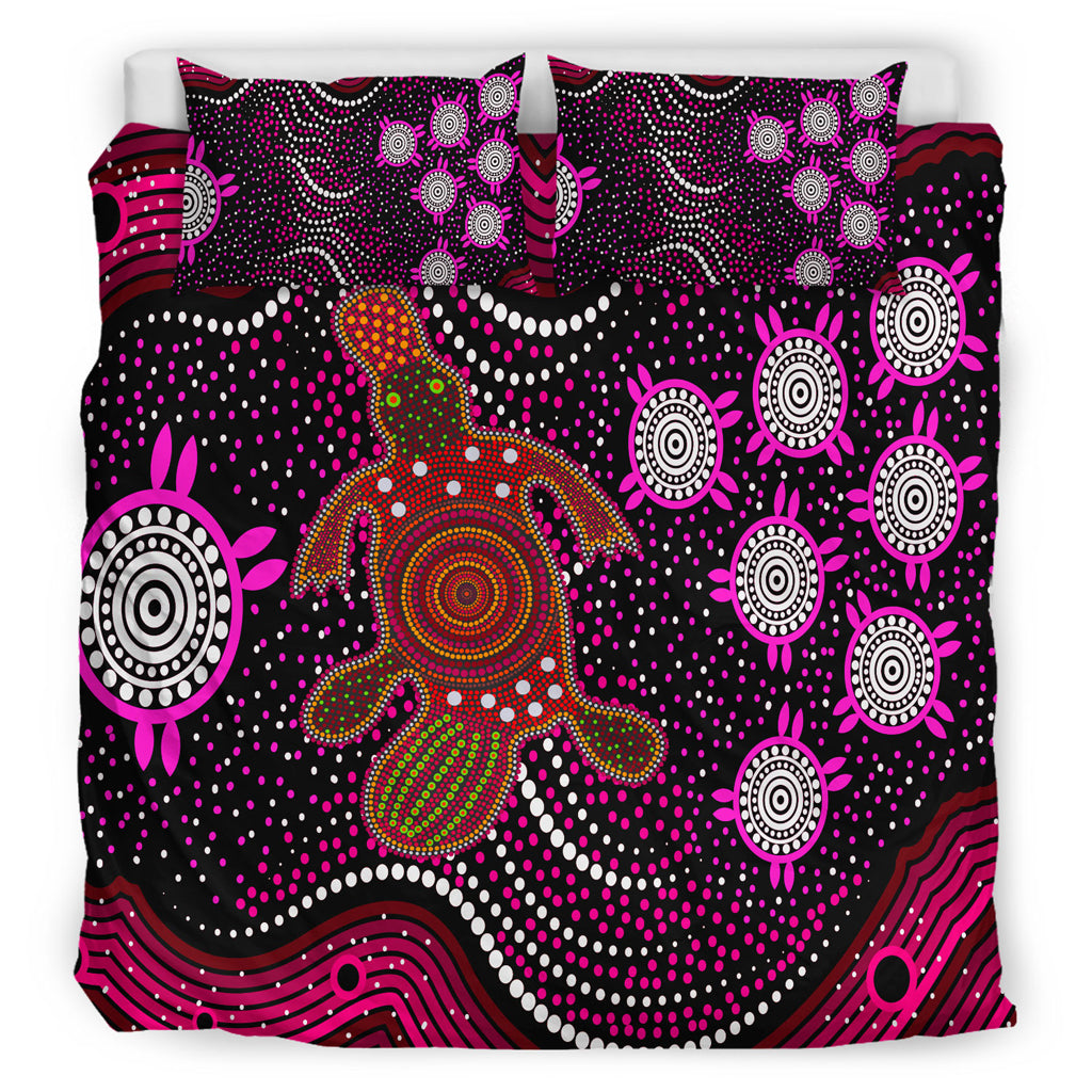 australia-indigenous-bedding-set-aboriginal-inspired-plapytus-dreaming