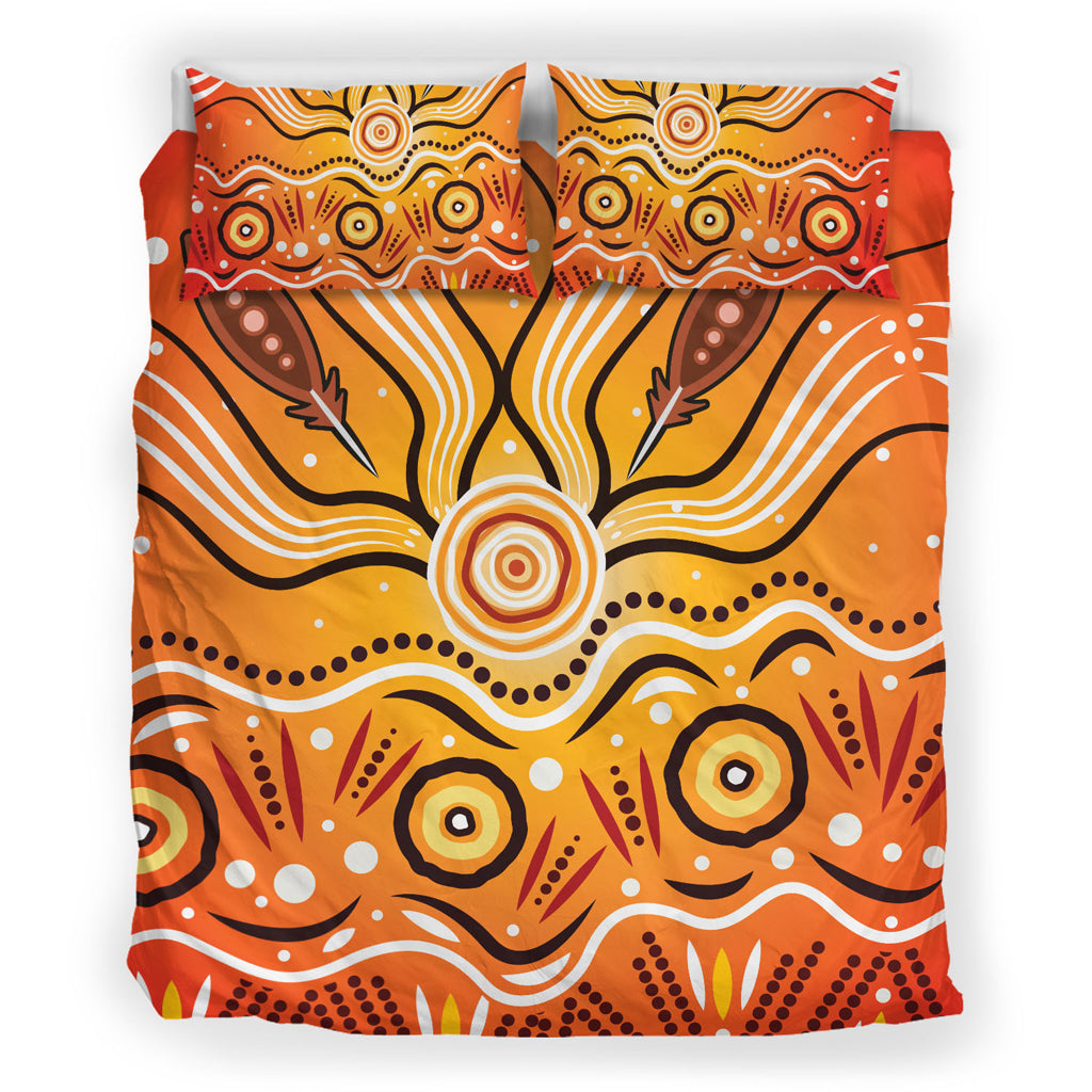 australia-aboriginal-inspired-bedding-set-aboriginal-connection-concept-artwork-02