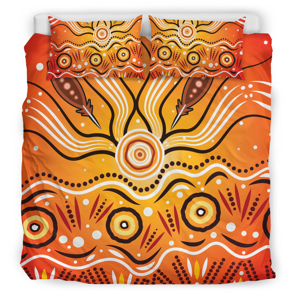 australia-aboriginal-inspired-bedding-set-aboriginal-connection-concept-artwork-02