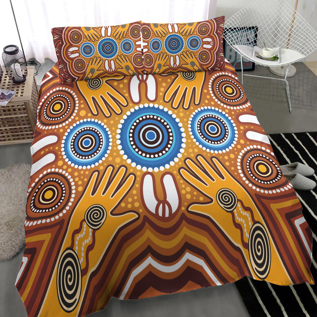 australia-aboriginal-inspired-bedding-set-aboriginal-connection-concept-artwork-08