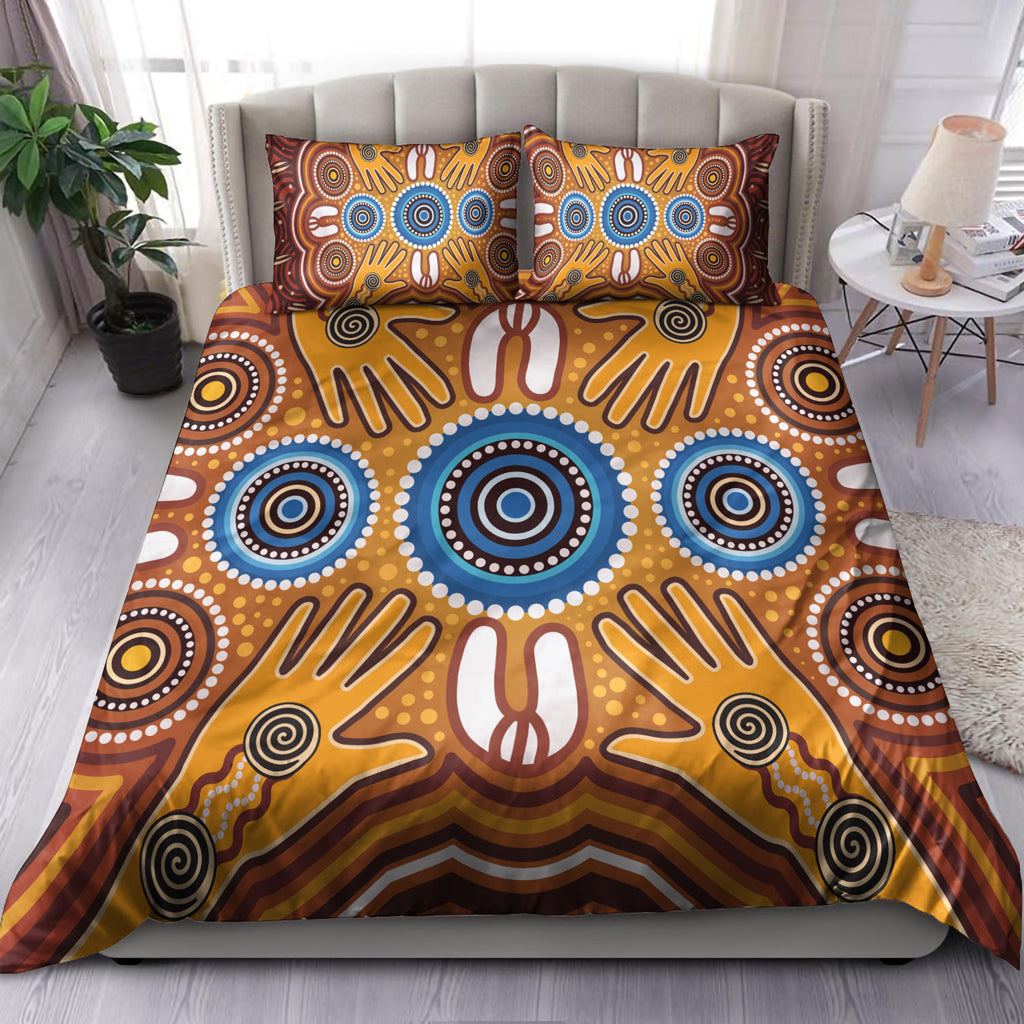 australia-aboriginal-inspired-bedding-set-aboriginal-connection-concept-artwork-08