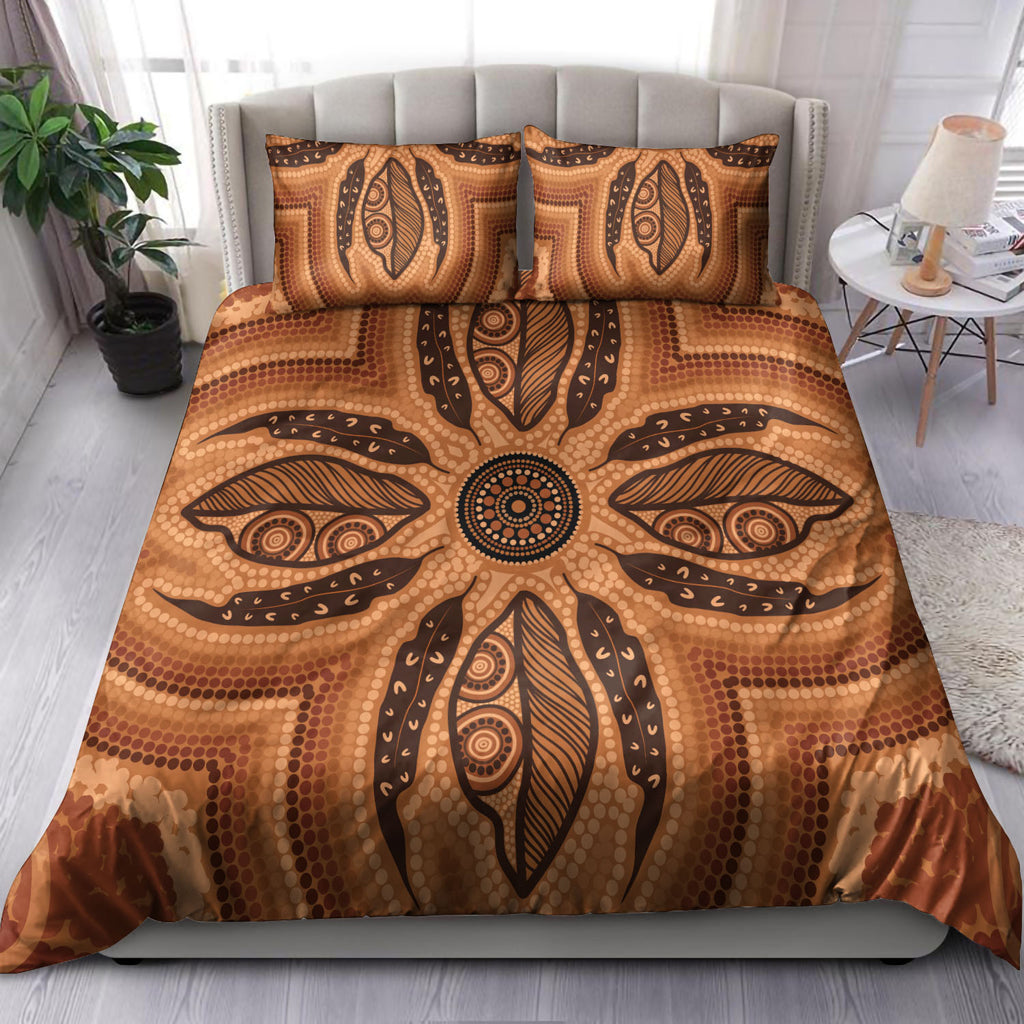 australia-aboriginal-inspired-bedding-set-aboriginal-connection-concept-artwork