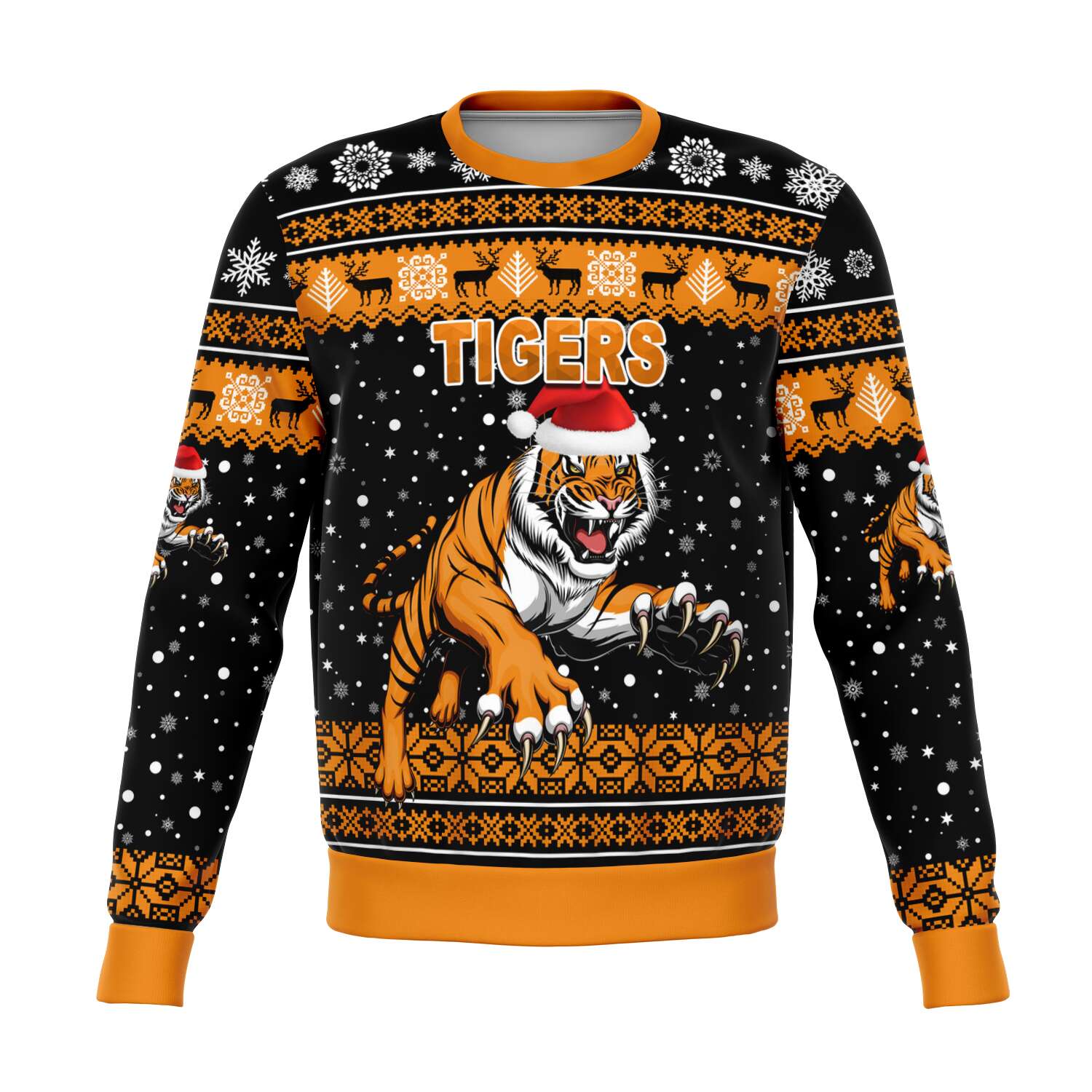 wests-christmas-sweatshirt-tigers-unique-vibes-black