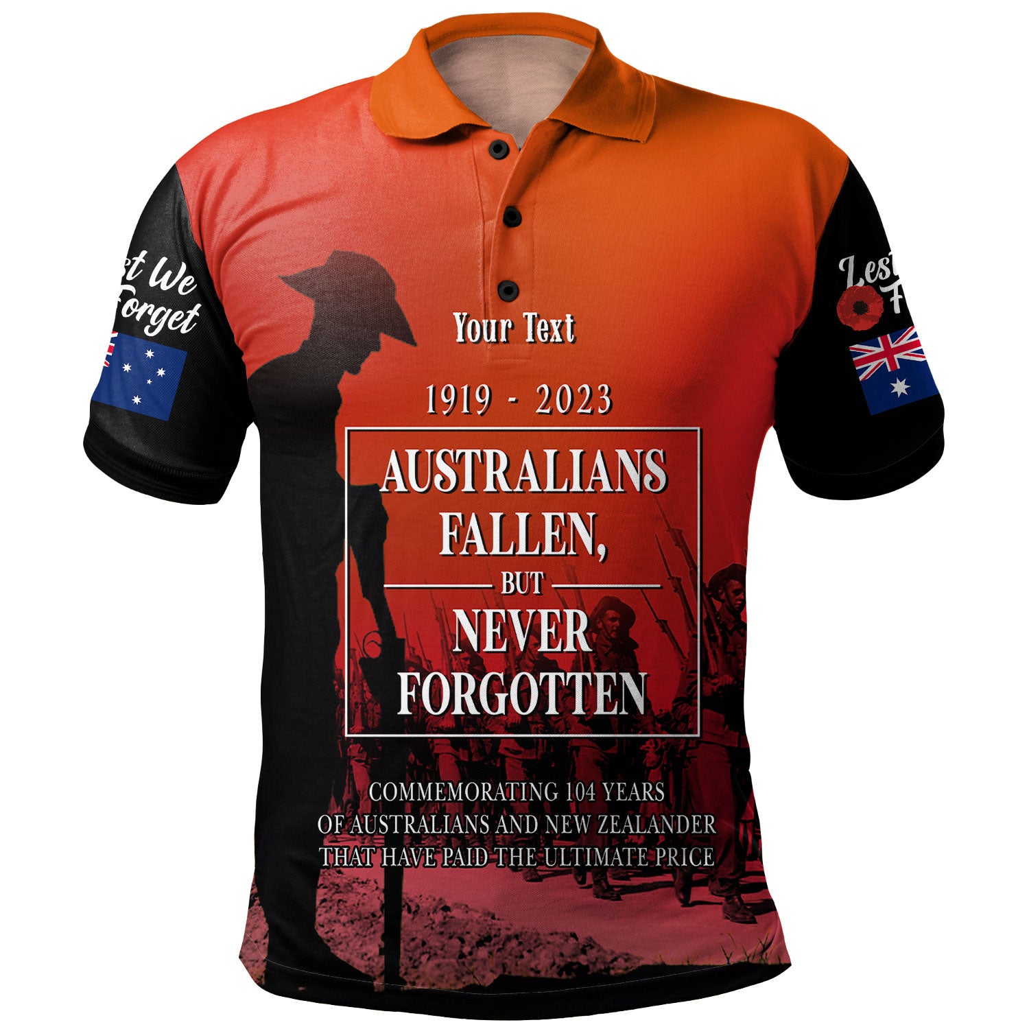 australia-anzac-day-custom-polo-shirt-lest-we-for-get-anzac-quotes-polo-shirt