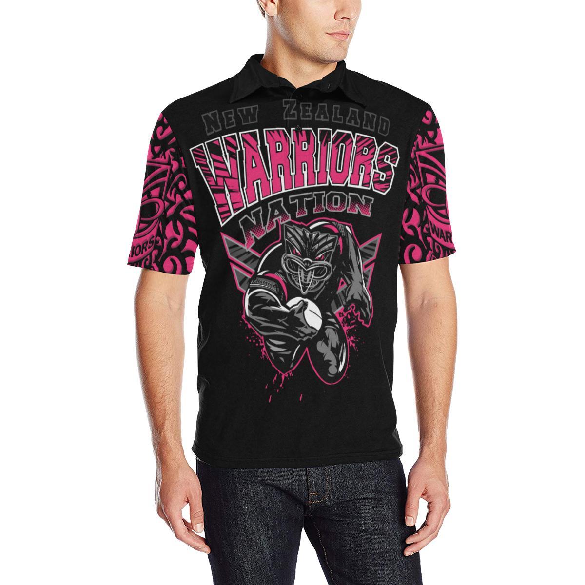 new-zealand-warriors-polo-shirt-unique-style-pink