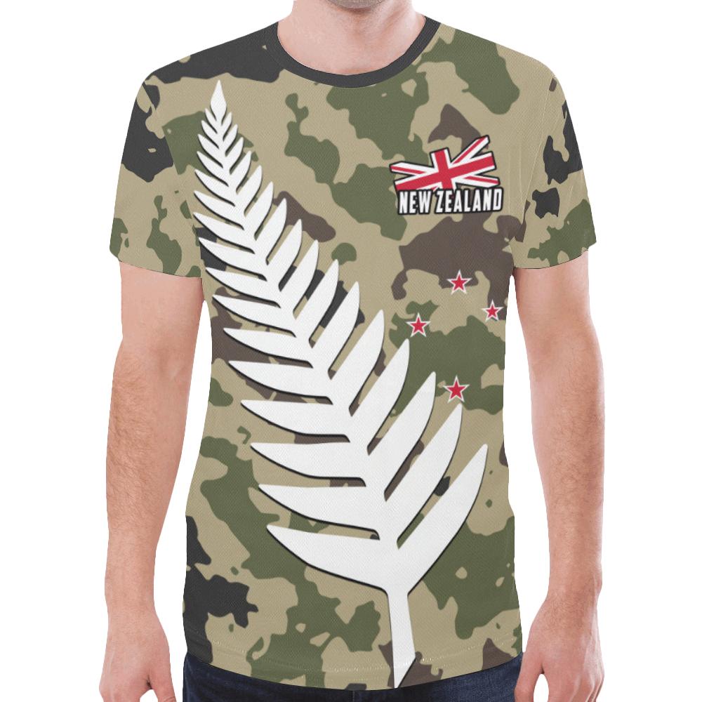 new-zealand-t-shirts-silver-fern-army-style