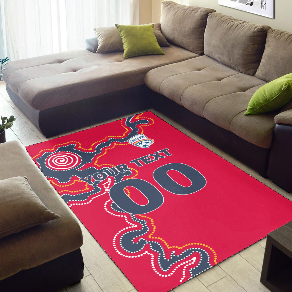 custom-personalised-adelaide-united-area-rug-indigenous-dot-painting-art