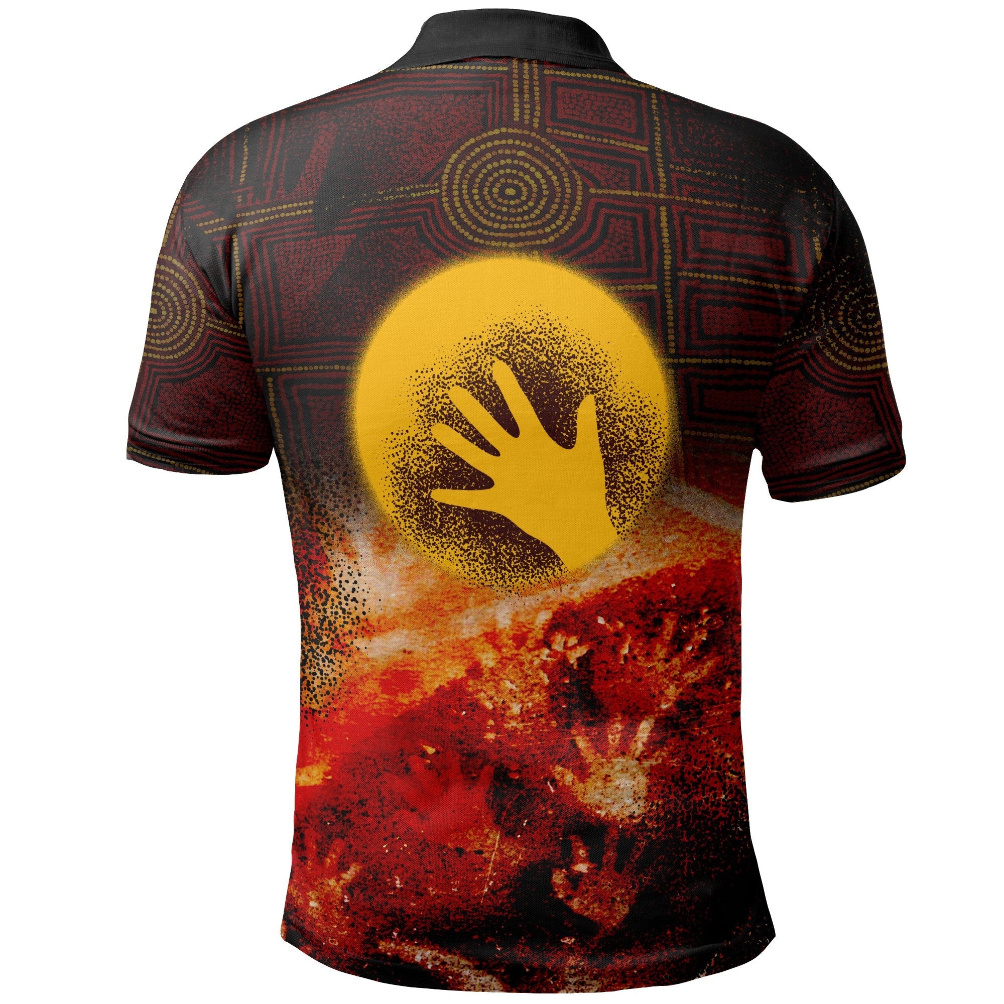 aboriginal-polo-shirt-indigenous-flag-hand-art