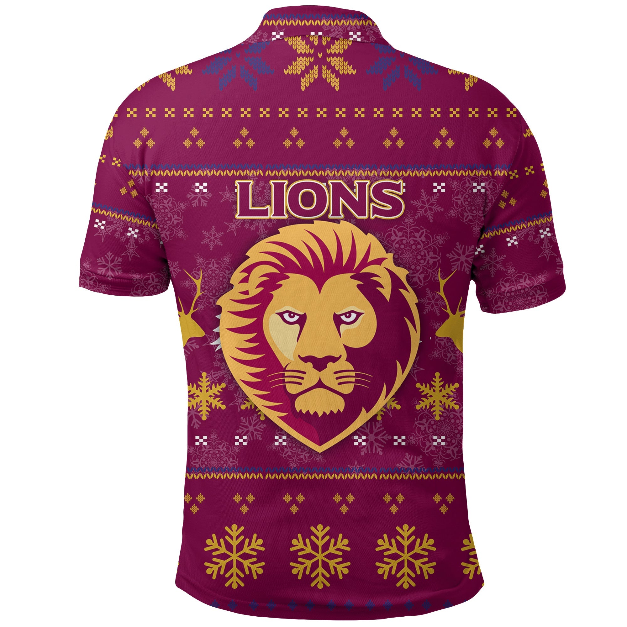 brisbane-lion-polo-shirt-christmas-ugly-style