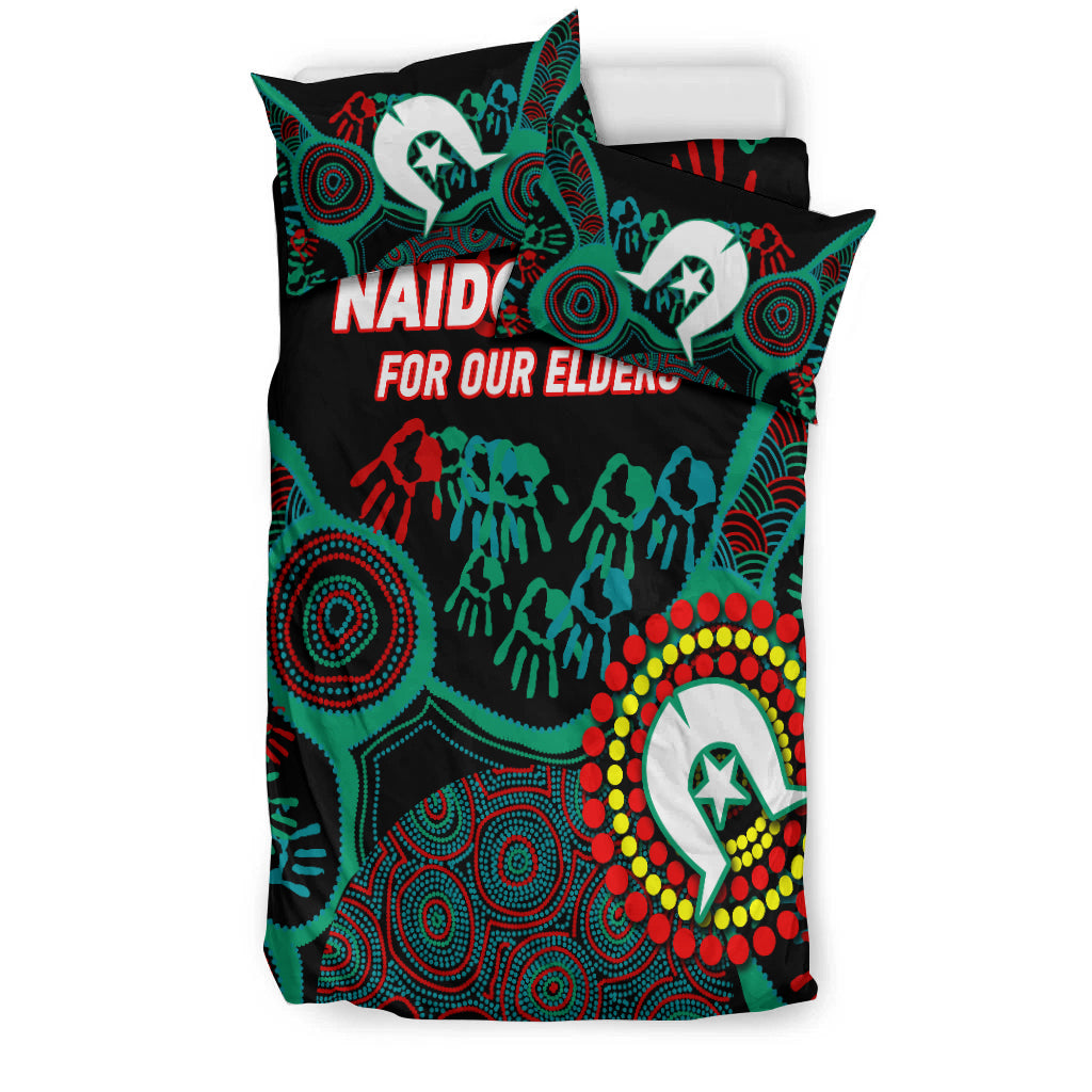 NAIDOC Week 2023 Aboriginal Art For Our Elders Bedding Set - LT12