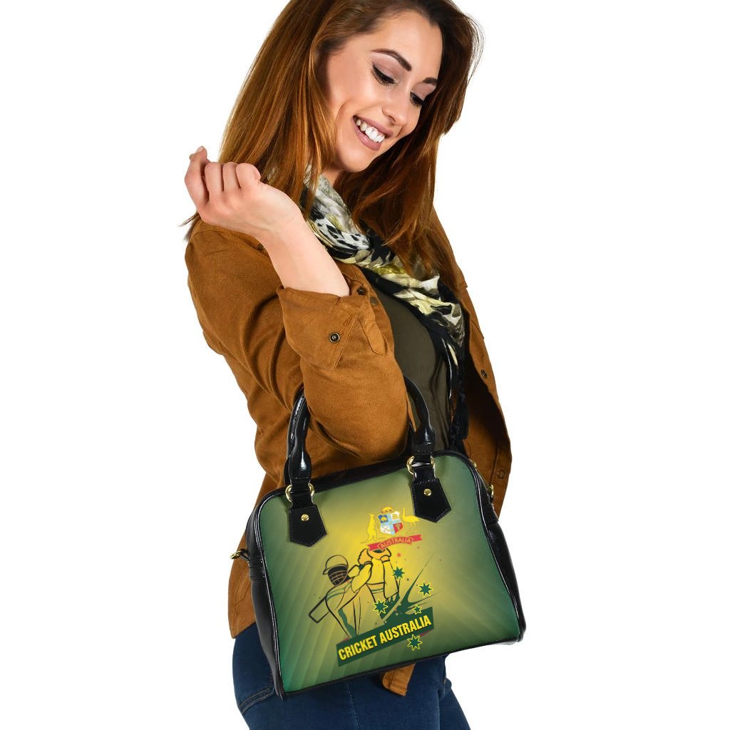 Cricket Shoulder Handbag - Australian Cricket National Color - Vibe Hoodie