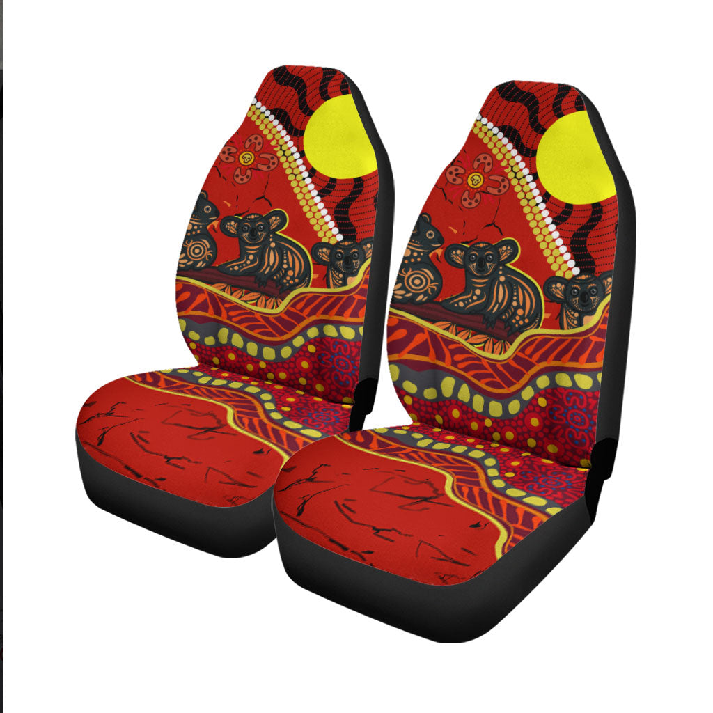 aboriginal-koala-painting-car-seat-covers