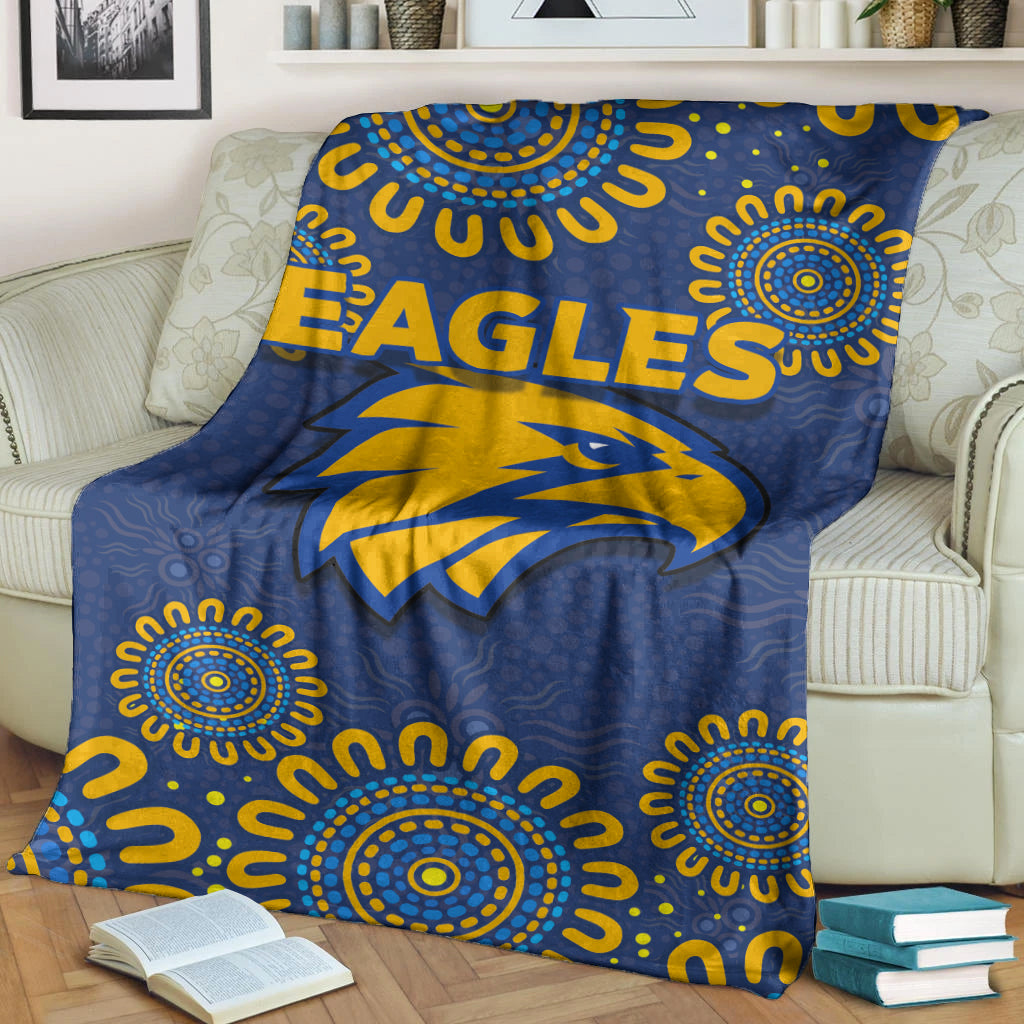 west-coast-eagles-aboriginal-dot-painting-blanket