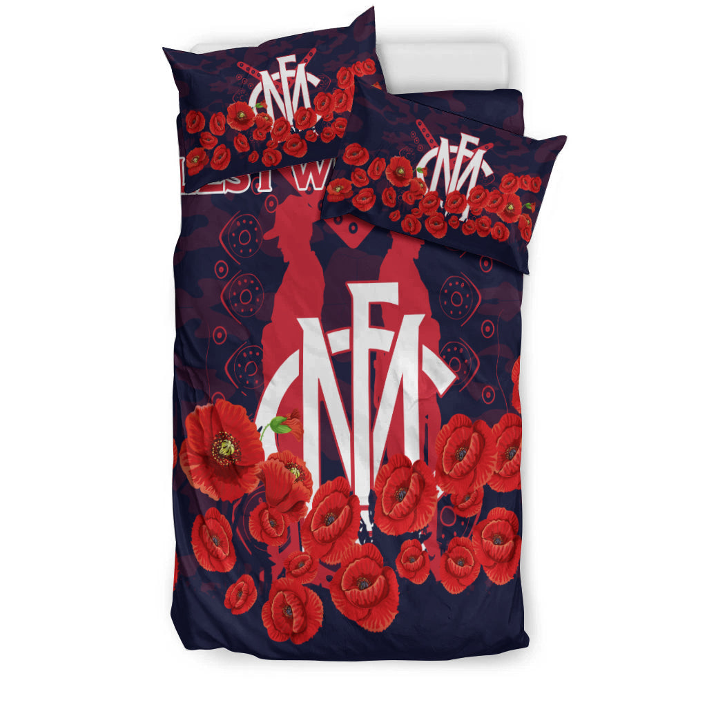 melbourne-demons-anzac-day-indigenous-art-bedding-set