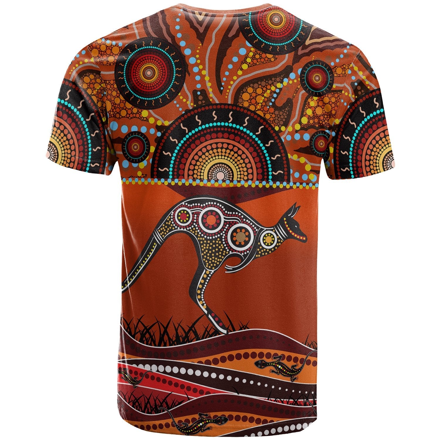 aboriginal-t-shirt-kangaroo-with-dot-painting