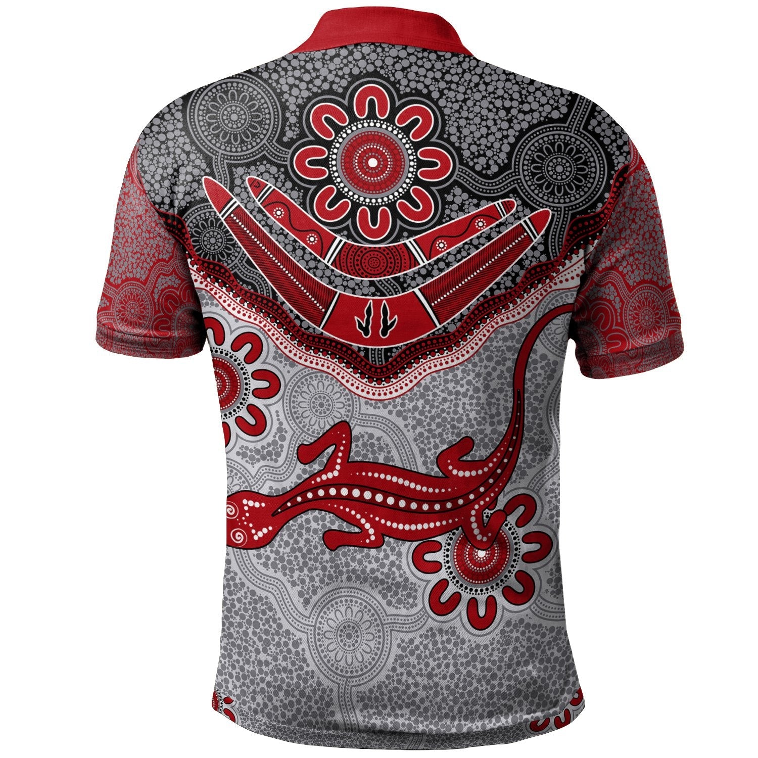 aboriginal-polo-shirt-indigenous-boomerang-and-lizard-art