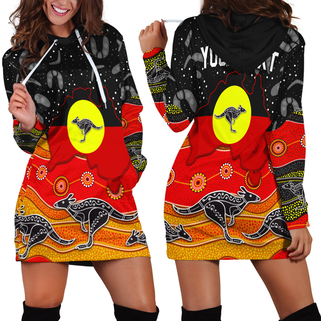 custom-personalised-aboriginal-flag-hoodie-dress-map-aussie