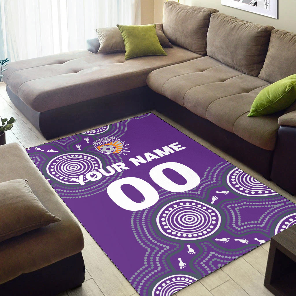 custom-personalised-perth-glory-area-rug-indigenous-dot-painting-art