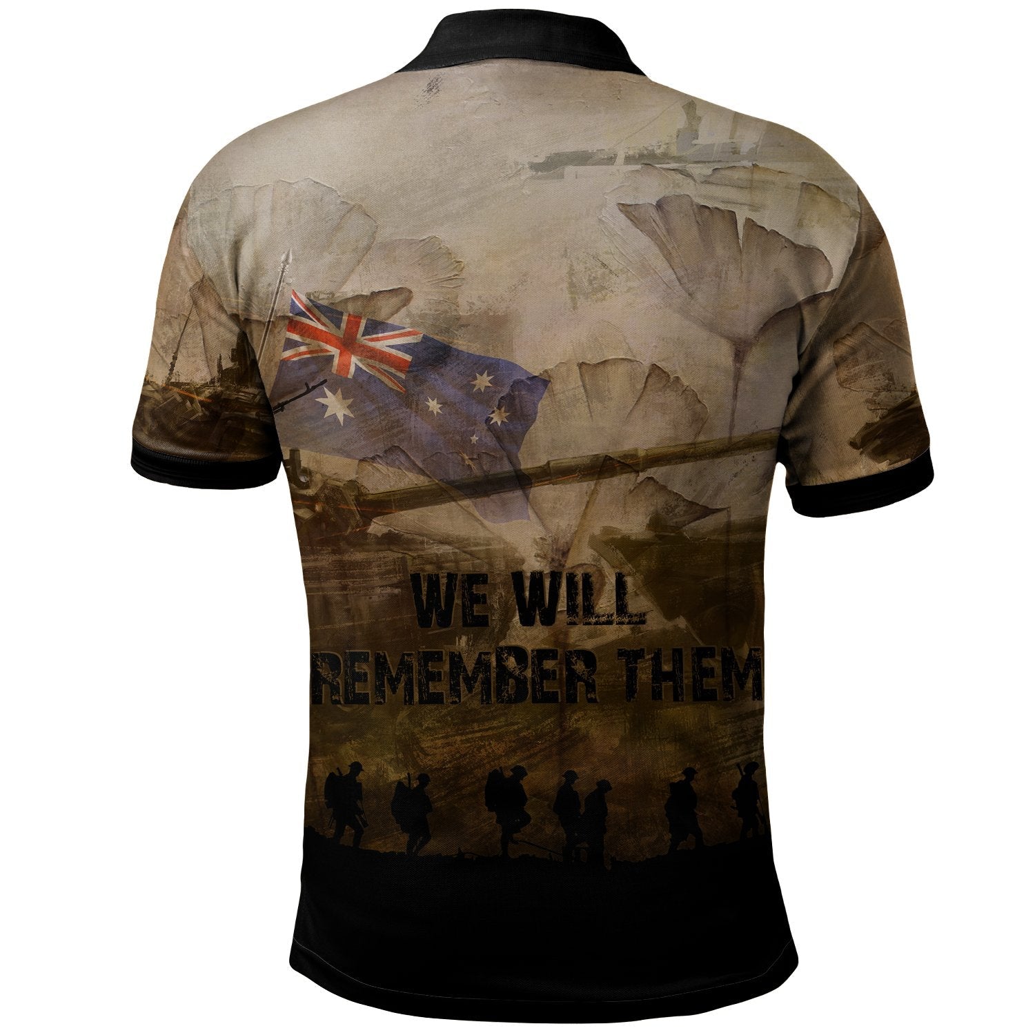 anzac-day-2021-polo-shirt-lest-we-forget-vintage-style