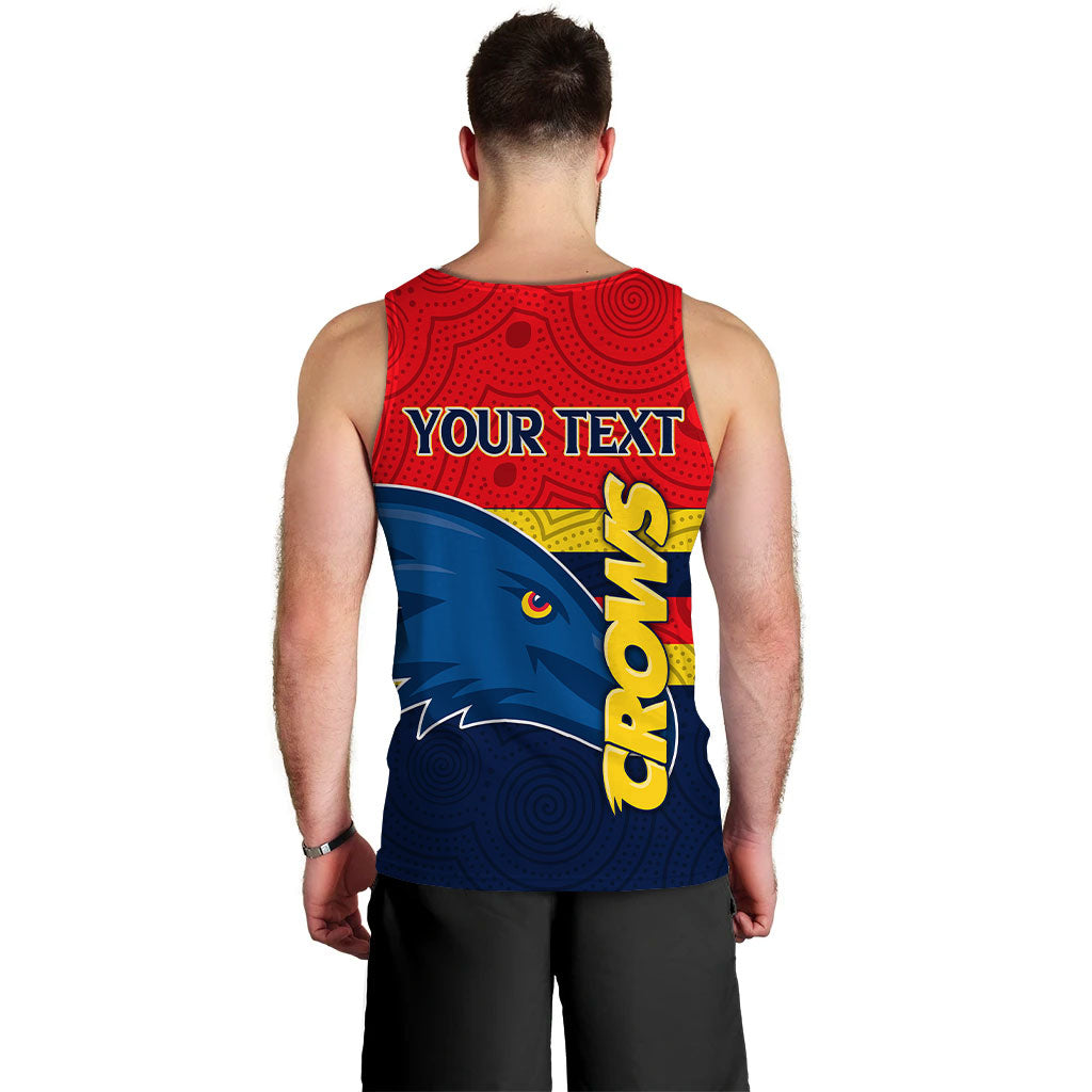 custom-personalised-adelaide-crows-men-tank-top-aboriginal-dot-painting