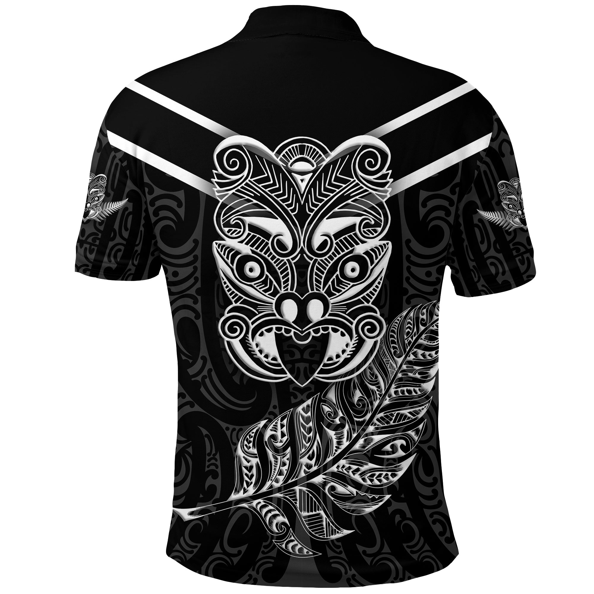 new-zealand-maori-haka-polo-shirt-silver-fern