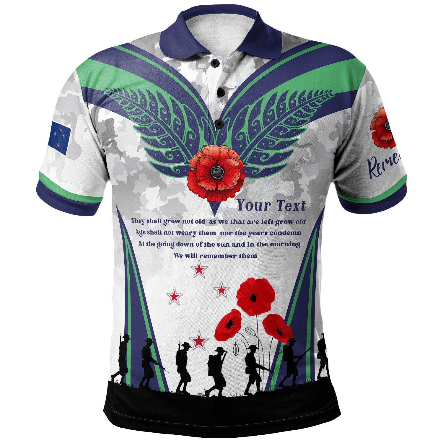 new-zealand-anzac-custom-polo-shirt-we-will-remember-them-polo-shirt