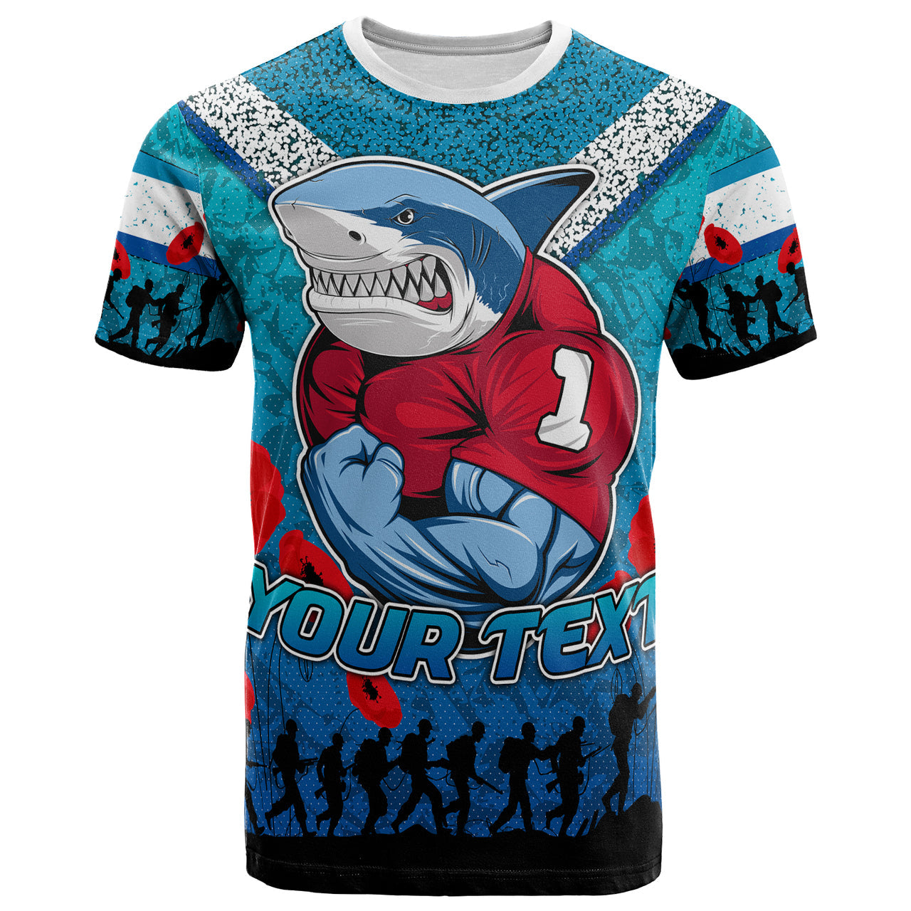 sharks-rugby-t-shirt-custom-anzac-day-sharks-t-shirt