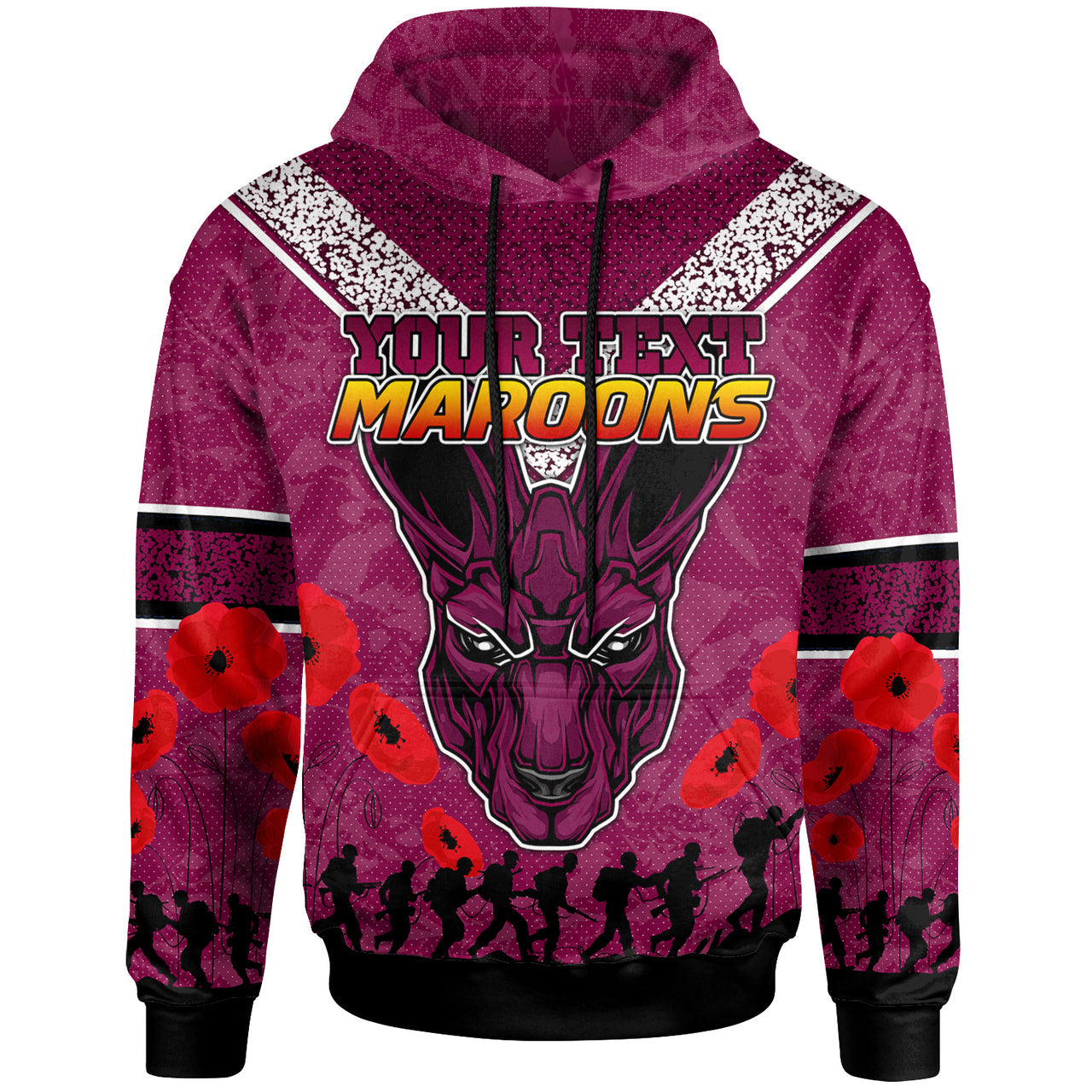 maroons-rugby-hoodie-custom-anzac-maroons-hoodie