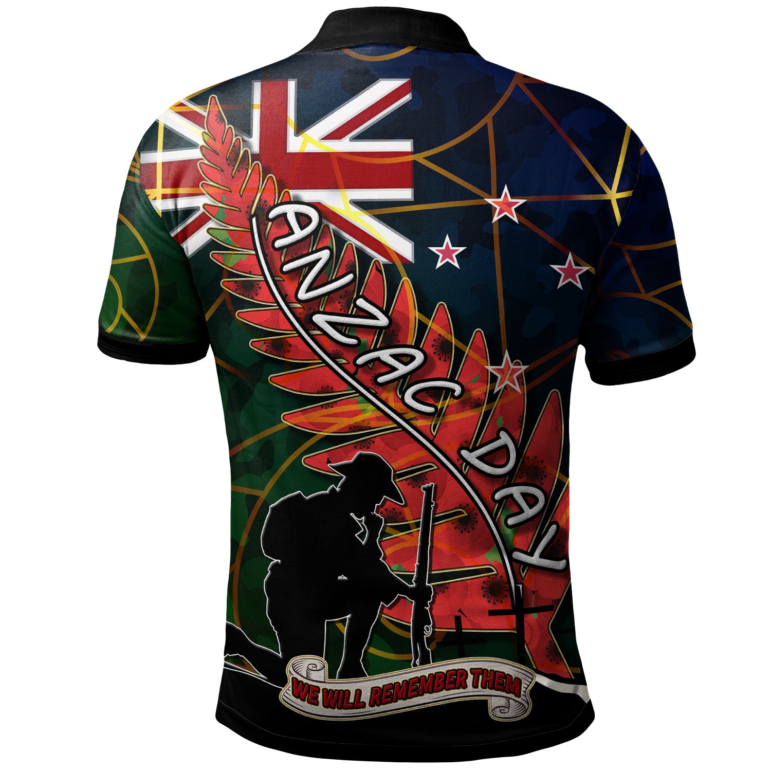 new-zealand-anzac-day-polo-shirt-anzac-day-we-will-remember-them-camouflage-curve-patterns-polo-shirt