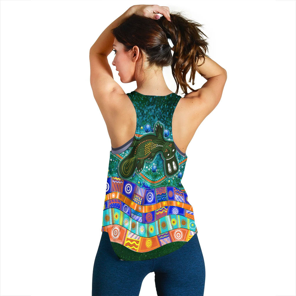 aboriginal-platypus-painting-women-tank-top